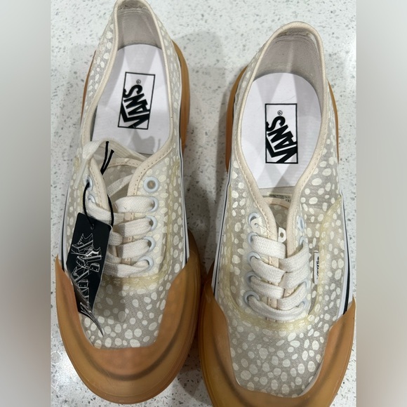 Vans authentic DX modular swap it white dot mesh skate shoes women size 7.5 NWOB - Picture 2 of 7